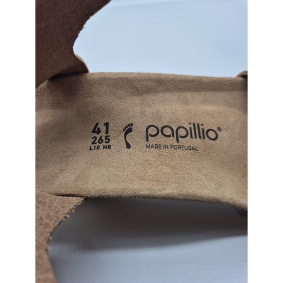 Papillio Birkentsock Women's Size 10 US 41 EU Soley Ring Tan Sandals Wedge (223) - Picture 12 of 12